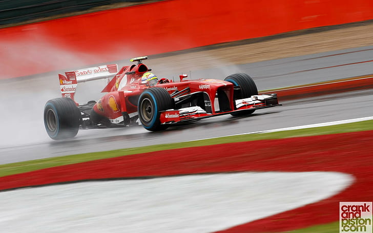 Formula 1 British Grand Prix, red car, grand, formula, british, prix, cars, other cars, HD wallpaper