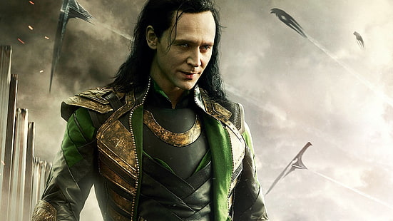 Thor: Die dunkle Welt, Tom Hiddleston, Loki, Thor, Dark, Welt, Tom, Hiddleston, Loki, HD-Hintergrundbild HD wallpaper