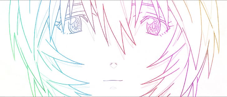 Eva, Neon Genesis Evangelion, Ayanami Rei, HD-Hintergrundbild
