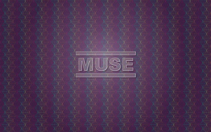Muse, Schriftart, Hintergrund, Grafiken, Name, HD-Hintergrundbild