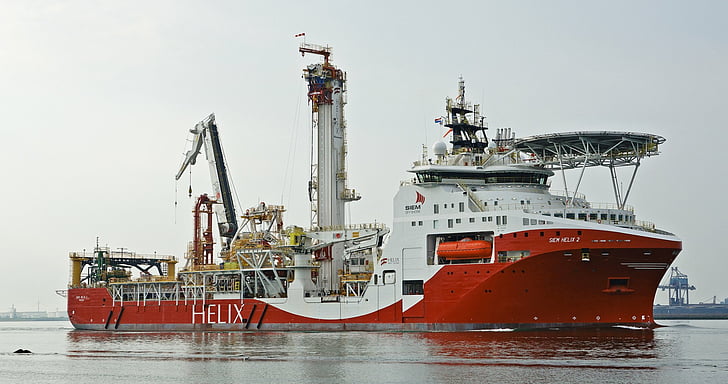 Veículos, Navio de apoio offshore, navio, Siem Helix 2, HD papel de parede