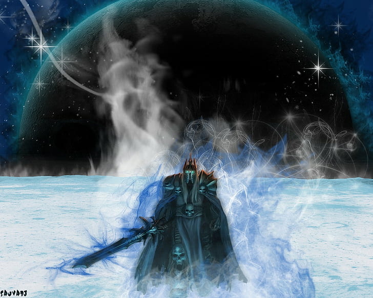 World of Warcraft, gry wideo, World of Warcraft: Wrath of the Lich King, Arthas Menethil, Tapety HD