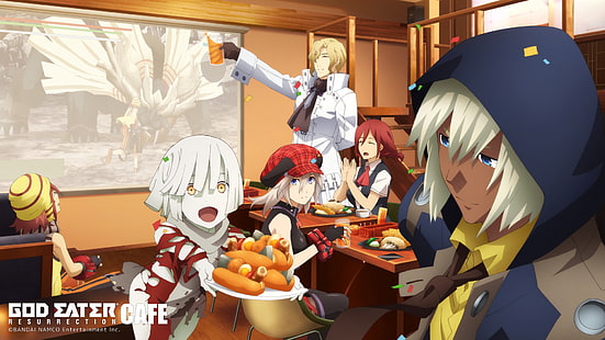  Anime, God Eater, Alisa Illinichina Amiella, Kota Fujiki, Lindow Amamiya, Sakuya Tachibana, Soma Schicksal, HD wallpaper HD wallpaper