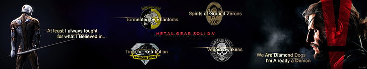 Metal Gear Soliday wallpaper, Metal Gear Solid V: The Phantom Pain, Metal Gear Solid V: Ground Zeroes, Metal Gear Solid, Metal Gear, HD wallpaper