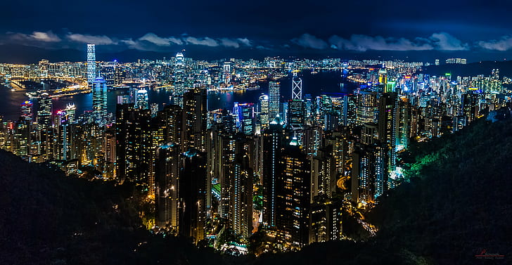 都市の景観の空中写真、香港、香港、香港、夜、空中写真、都市の景観、天空、夜、夜光、スカイライン、香港、建物、雲、ライト、光、高層ビル、ビクトリアピーク、シム、tsa、水、ベイ、ニコンd80、シグマ、ゴリラ、長時間露光、詳細、フルhd、windows xp、vista、siete、ocho、8、7、iphone、ipad、ipod、fondo、de、スクリーンセーバー、背景、デスクトップ、apple mac、クリエイティブコモンズ、ジェームズボンド、建築、都市、屋外、ウォーターフロント、水、夕暮れ、写真、国境、パノラマ、パノラマ、パノラマ、パノラマ、都市スカイライン、アジア、ダウンタウン地区、都市シーン、山頂、中国-東アジア、有名な場所、建物の外観、 HDデスクトップの壁紙