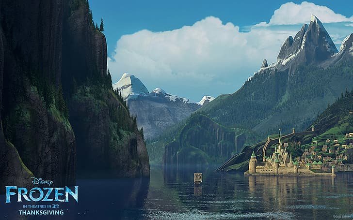 Frozen, Walt Disney, 2013, Cold Heart, Animation Studios, arendelle, HD wallpaper