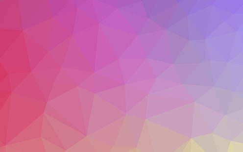 Samsung, Galaxy, Polyart, Pastell, Rosa, Gelb, Muster, HD-Hintergrundbild HD wallpaper