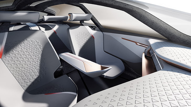 интериор, бъдещи автомобили, BMW Vision Next 100, HD тапет