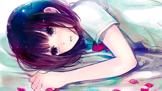 อนิเมะเรื่อง Kuzu no Honkai, Hanabi Yasuraoka, วอลล์เปเปอร์ HD HD wallpaper