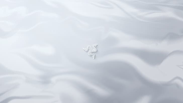 Razer, white, HD wallpaper