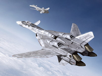 Macross jets de combat Anime Macross HD Art, Macross, jets de combat, Fond d'écran HD HD wallpaper