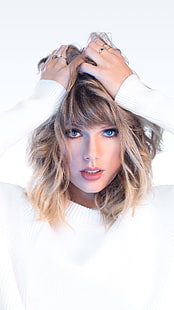 Taylor Swift, cantora, loira, mulheres, HD papel de parede HD wallpaper