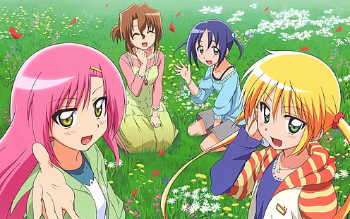anime, ayumu, filles, gotoku, hayate, hinagiku, katsura, nagi, nishizawa, sanzenin, Fond d'écran HD HD wallpaper