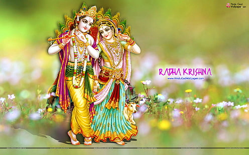lord, religion, 1920x1200, Krishna Radha, hinduism, HD wallpaper HD wallpaper