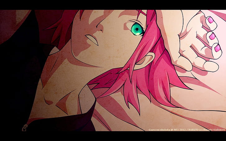haruno sakura naruto shippuden rambut merah muda mata aqua gadis anime 1440x900 Anime Naruto HD Art, Naruto: Shippuden, Haruno Sakura, Wallpaper HD