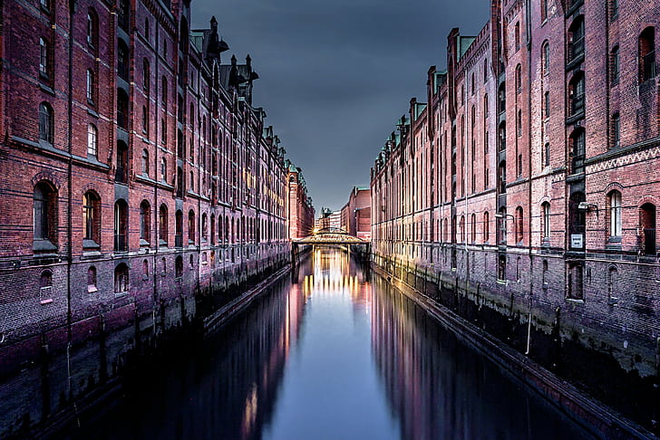 Hamburg, city, HD wallpaper