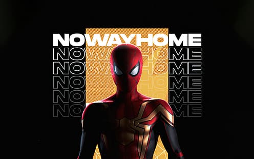человек-паук No Way Home, Кинематографическая вселенная Marvel, Том Холланд, HD обои HD wallpaper