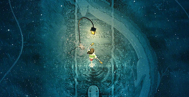 ภาพยนตร์เรื่อง Spirited Away, วอลล์เปเปอร์ HD HD wallpaper