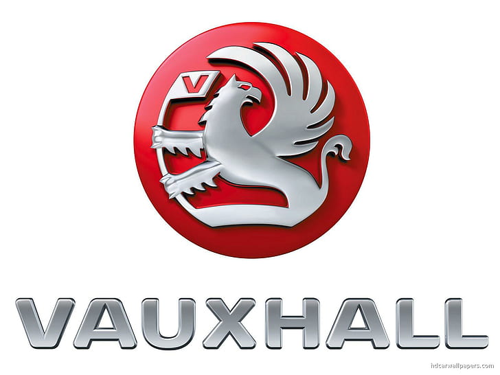Логотип Vauxhall, логотип Vauxhall, логотип, Vauxhall, автомобили, HD обои