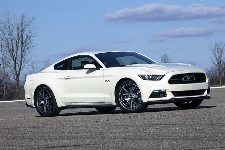 Ford Mustang Shelby GT350, Ford Mustang édition 50 ans, voiture, Fond d'écran HD