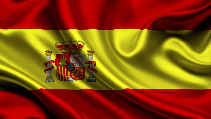 drapeau, Espagne, Fond d'écran HD