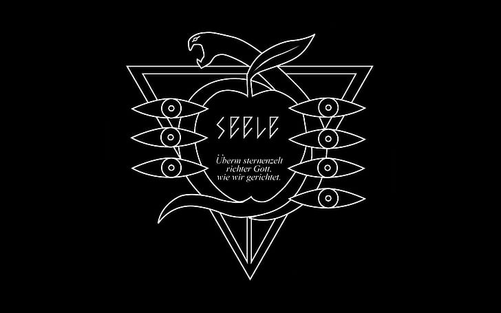 Seele logosu, anime, Neon Genesis Evangelion, Seele, HD masaüstü duvar kağıdı