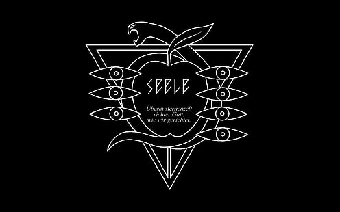 Seele логотип, аниме, неоновый генезис евангелион, Seele, HD обои HD wallpaper