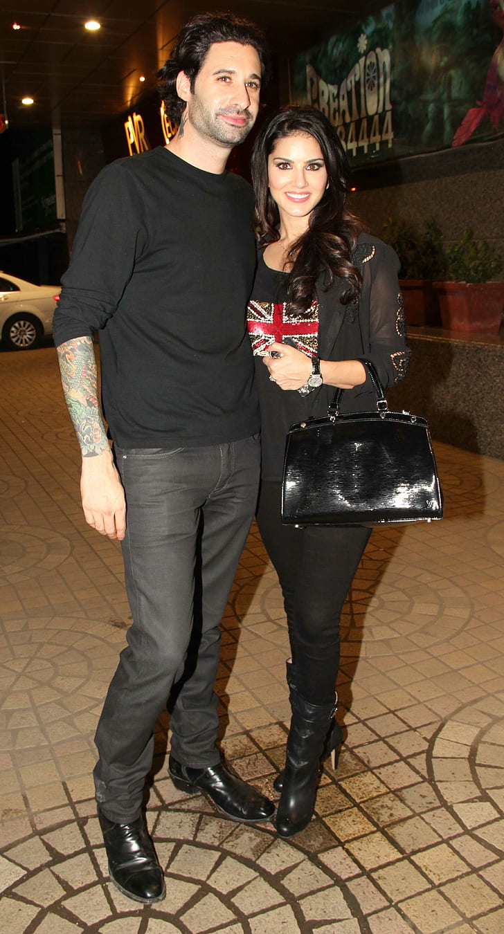 Sunny Leone con su esposo Daniel Webber Photoshoot, Fondo de pantalla HD, fondo de pantalla de teléfono