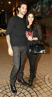 Sunny Leone con su esposo Daniel Webber Photoshoot, Fondo de pantalla HD HD wallpaper