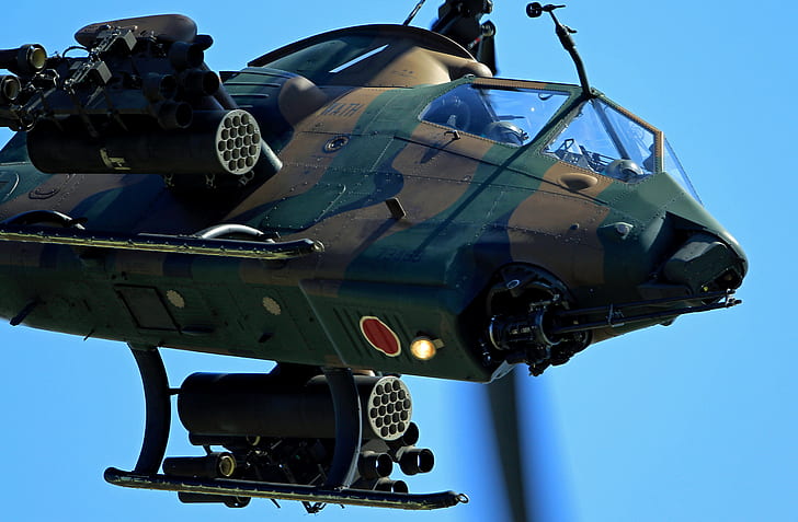 helicopter, Cobra, multipurpose, shock, AH-1S, HD wallpaper