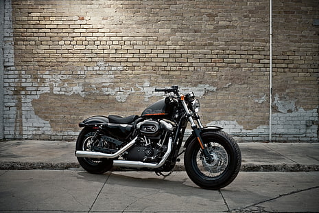 2010, Davidson, cuarenta y ocho, Harley, Sportster, Fondo de pantalla HD HD wallpaper