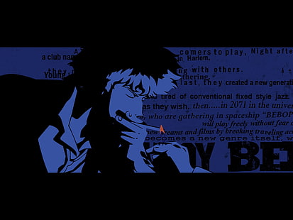 Cowboy Bebop Wallpaper, Cowboy Bebop, Spike Spiegel, Rauchen, Anime Boys, HD-Hintergrundbild HD wallpaper