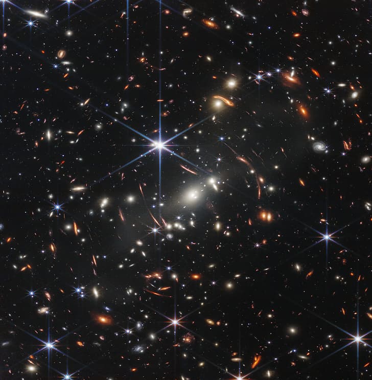 SMACS 0723, telescopio espacial James Webb, espacio, estrellas, galaxia, Fondo de pantalla HD, fondo de pantalla de teléfono