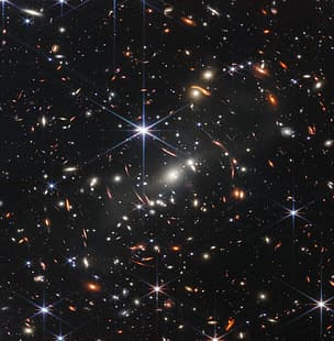 SMACS 0723, Kosmiczny Teleskop Jamesa Webba, przestrzeń, gwiazdy, galaktyka, Tapety HD HD wallpaper