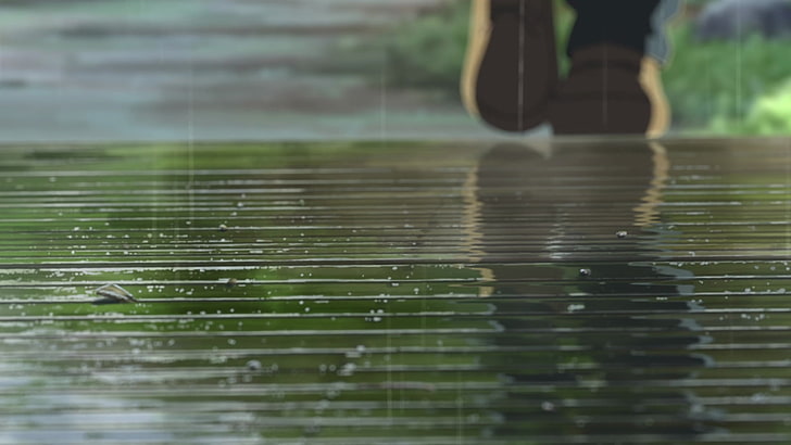 anime, El jardín de las palabras, Makoto Shinkai, Fondo de pantalla HD