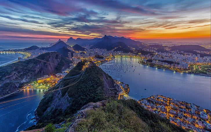 Magnificent Rio De Janeiro Hdr 1495571, HD wallpaper