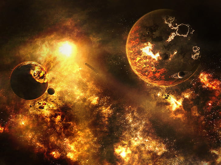 Burning Universe จักรวาลการเผาไหม้, วอลล์เปเปอร์ HD