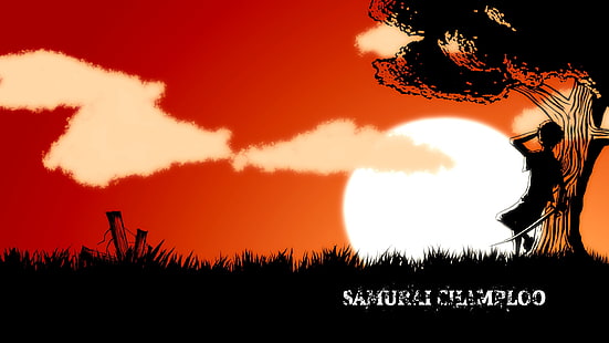 samurai, samurai champloo, mugen, spada, Sfondo HD HD wallpaper