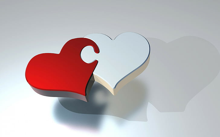 heart, couple backgrounds, Shadow, love, download 3840x2400 heart, HD wallpaper