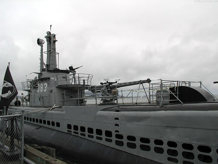 submarine, U-Boot, military, vehicle, HD wallpaper