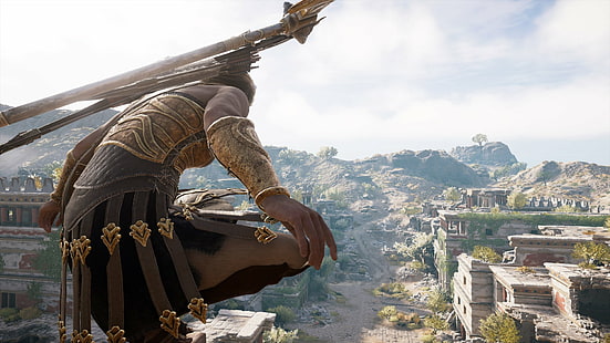 Assassin's Creed, Assassins Creed: Odyssey, Kassandra, Sfondo HD HD wallpaper