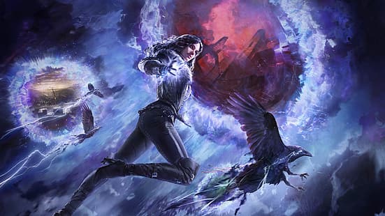 Gwent, Yennefer จาก Vengerberg, The Witcher 3: Wild Hunt, วอลล์เปเปอร์ HD HD wallpaper