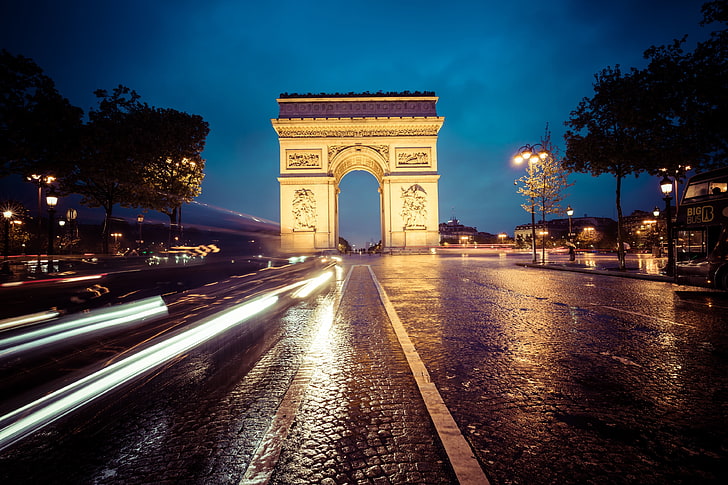 Arc de Triomphe 4k coole Wallpaper für den Desktop, HD-Hintergrundbild