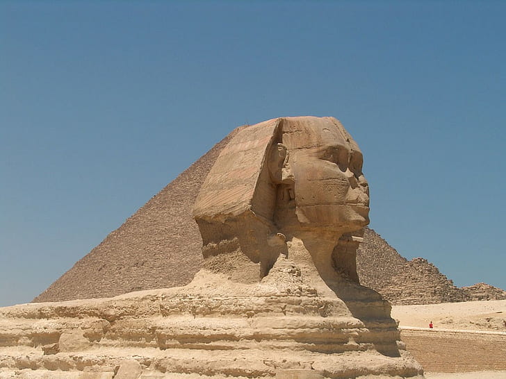 arkitektur, forntida, Egypten, Afrika, HD tapet