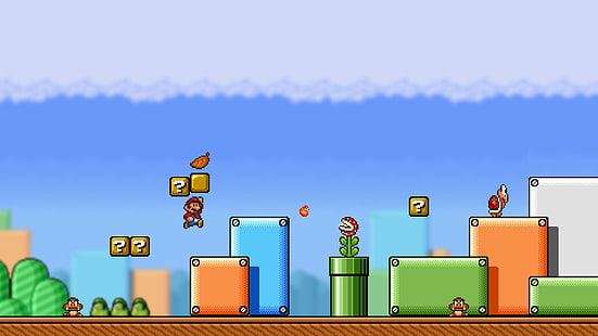 Super Mario, gry wideo, Super Mario Bros.3, Tapety HD HD wallpaper