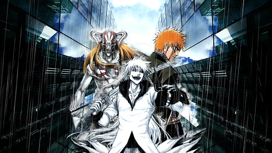 Bleach fondo de pantalla de anime, Bleach, Ichigo Kurosaki, Fondo de pantalla HD HD wallpaper