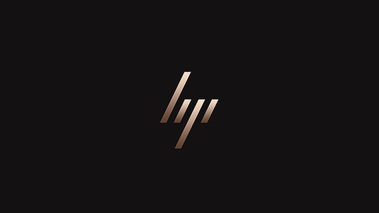 Logo Hewlett-Packard, Hewlett Packard, marque, logo, minimalisme, Fond d'écran HD HD wallpaper