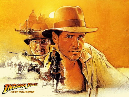 Indiana Jones e a última cruzada, HD papel de parede HD wallpaper