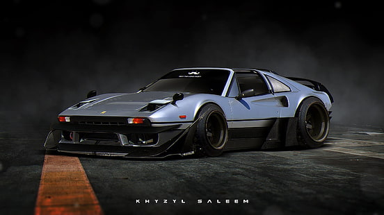 Auto, Khyzyl Saleem, Ferrari, Ferrari GTO, HD-Hintergrundbild HD wallpaper