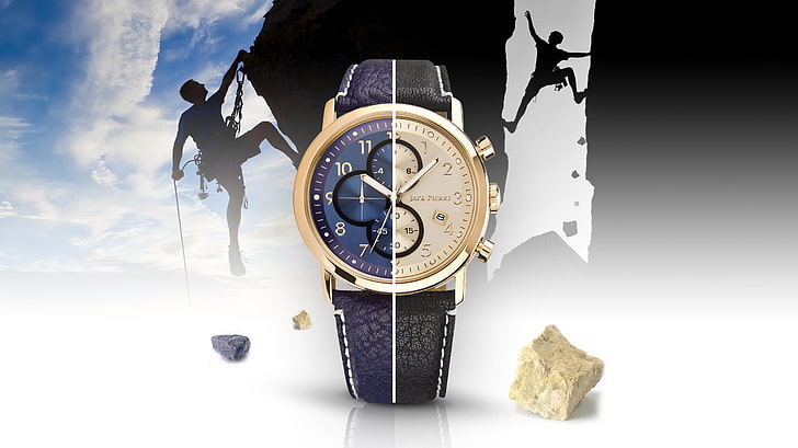 estilo, marca, alta tecnología, exclusivo, reloj, logo., Jack Pierre, Fondo de pantalla HD